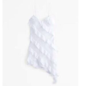 All-Over Ruffle Mini Dress